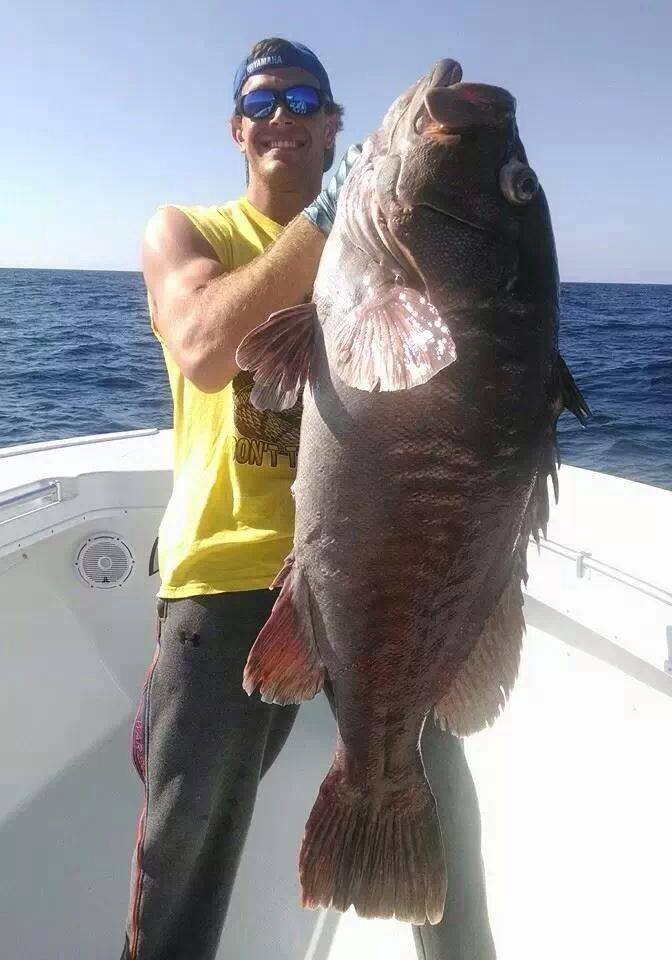 Alabama Record Snowy Grouper Fishing Report March 02, 2014