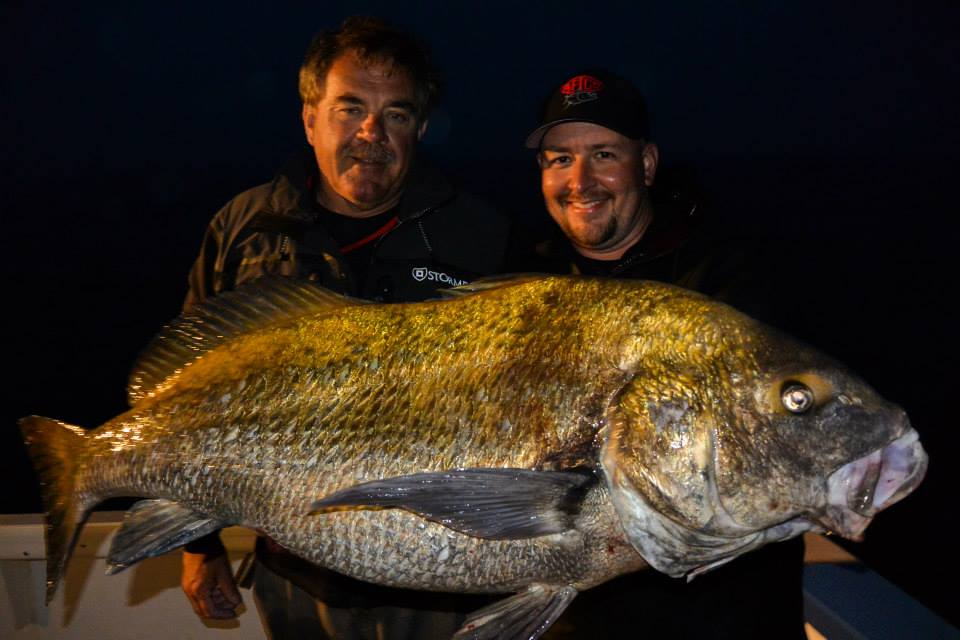 Giant Black Drum! Fishing Report May 15, 2014