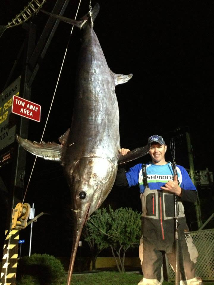 RecordSized Swordfish Fishing Report June 22, 2014