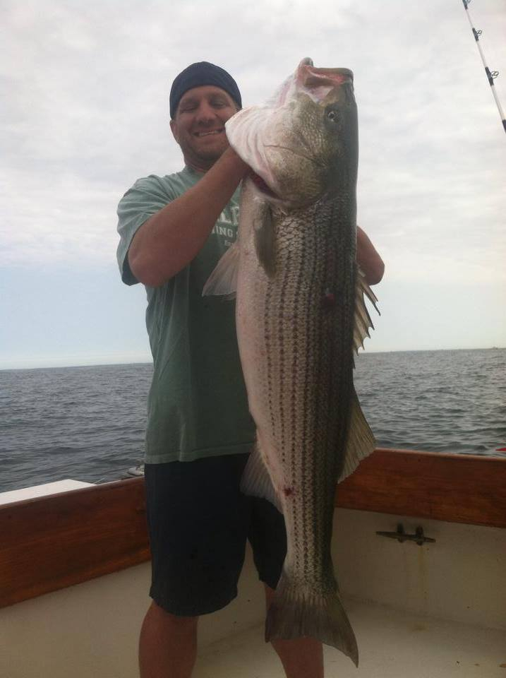 Block Island Striped Bass Fishing Report July 30, 2014