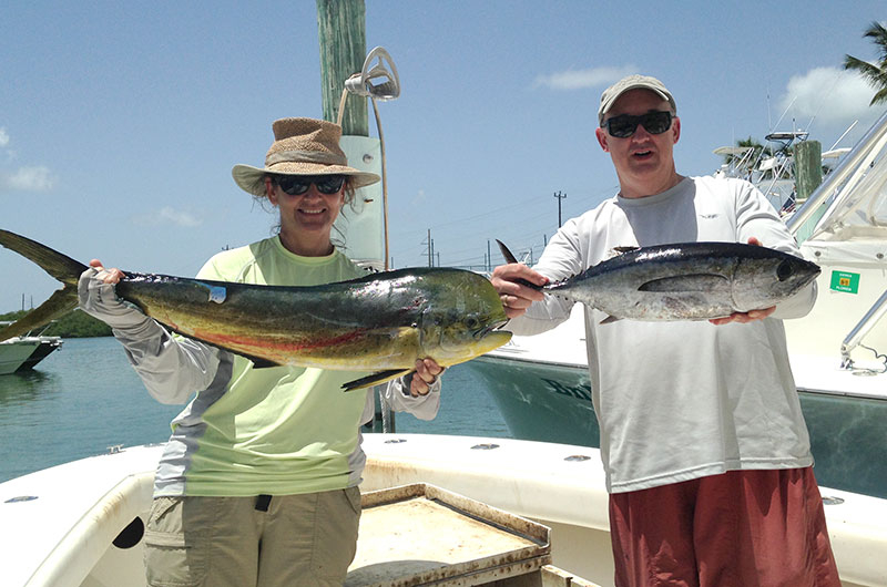 Tuna and Dolphin on the Hump Fishing Report August 19, 2014