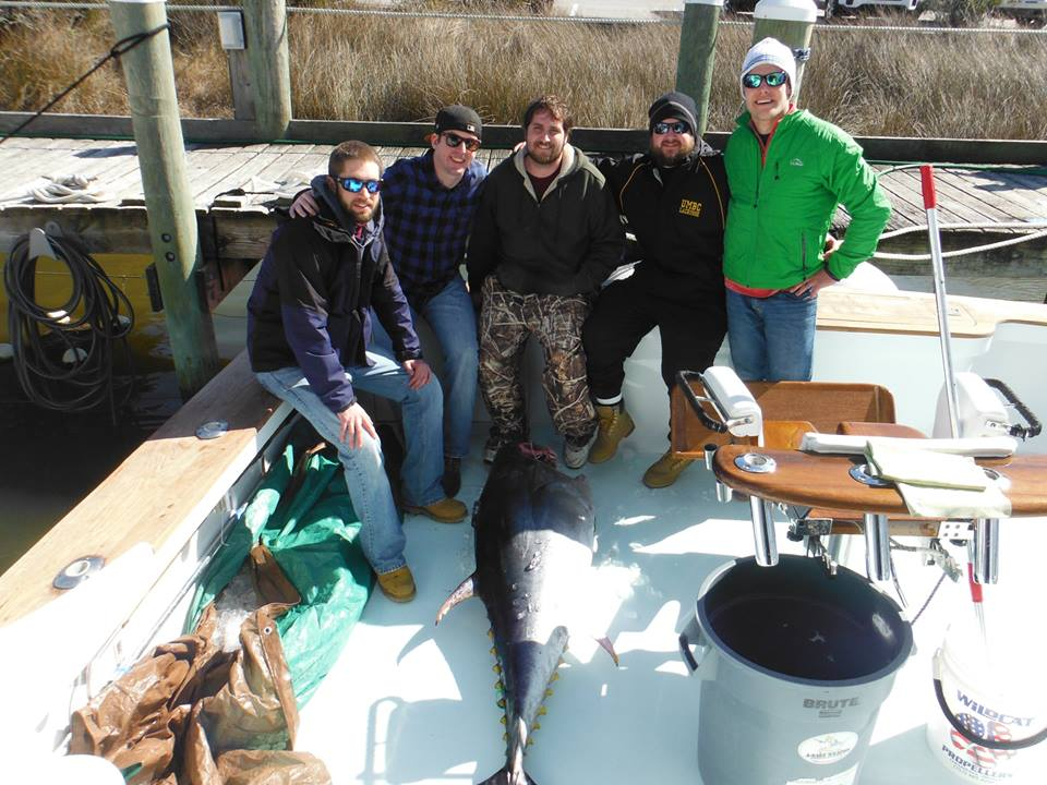 North Carolina Tuna Fishing Report March 09, 2015