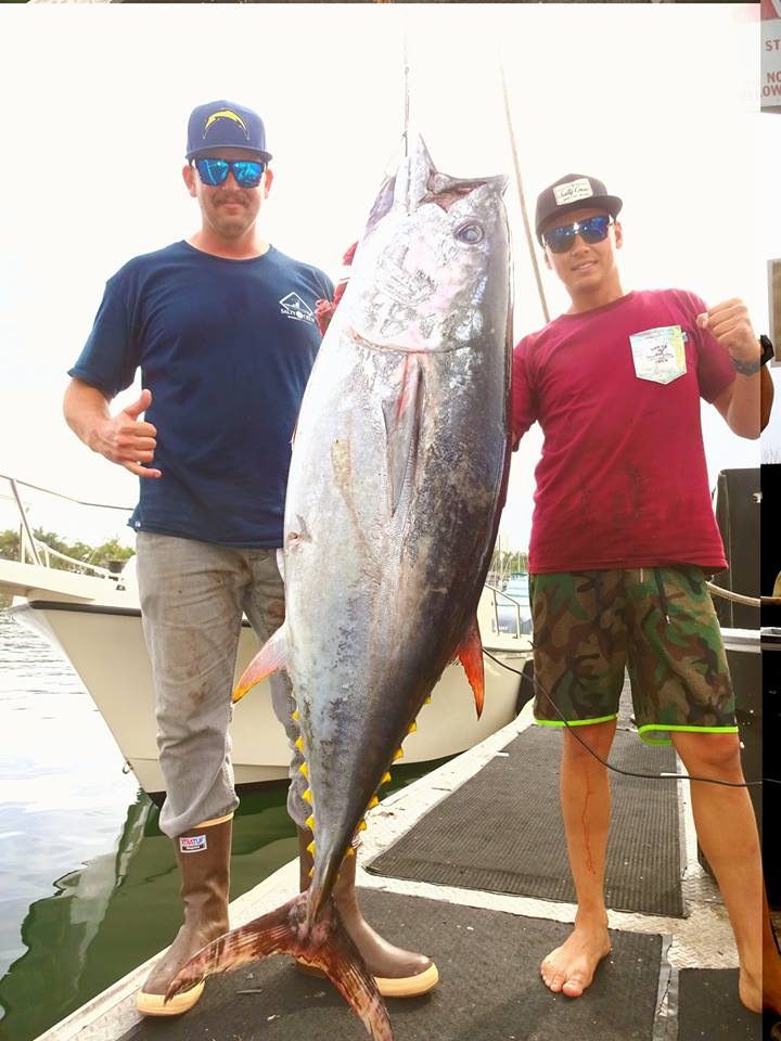 Surface Iron Tuna Fishing Report July 02, 2015