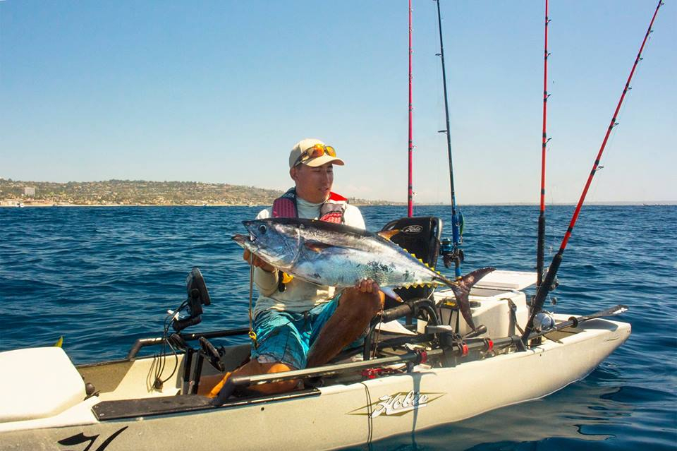 Tuna on Kayak Fishing Report September 03, 2015