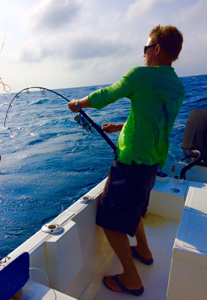 Jigging in Kenya Fishing Report January 04, 2016