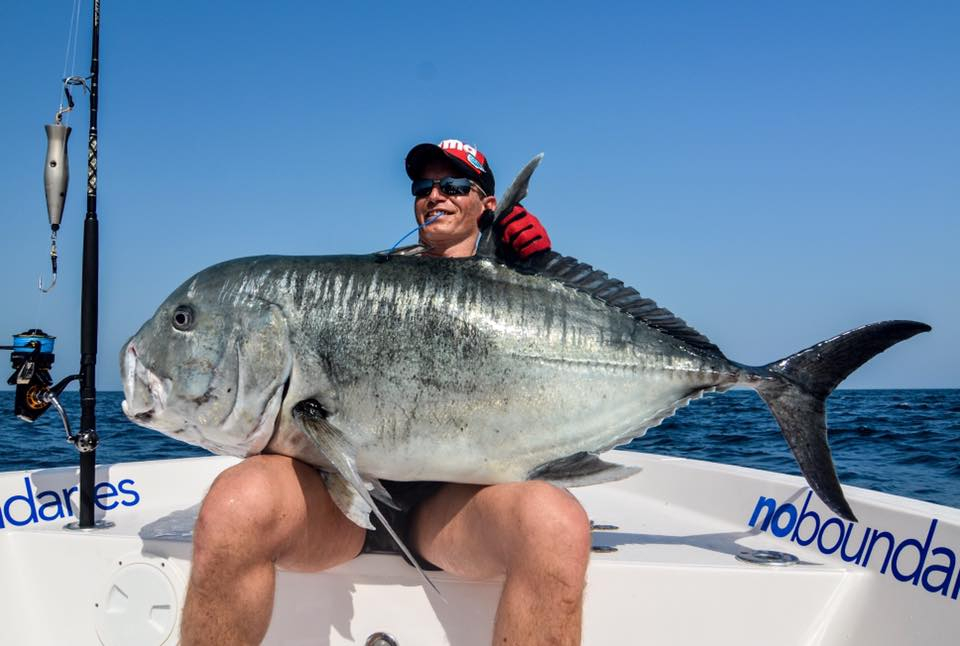 Giant Trevally Fishing Report April 08, 2016