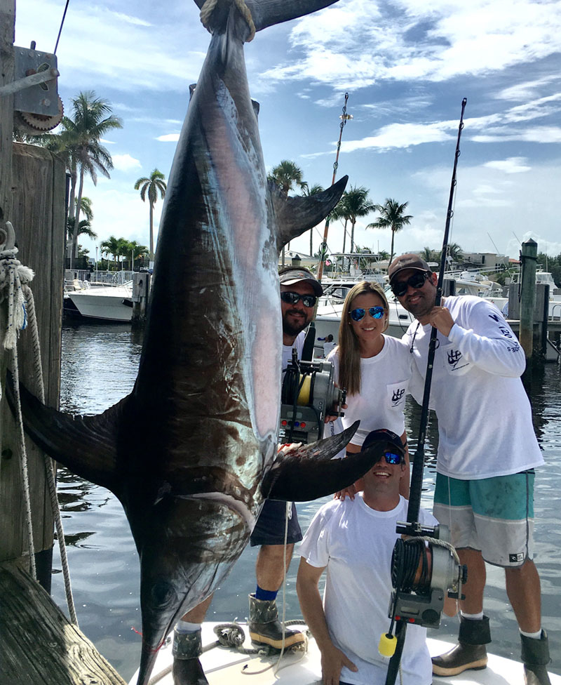 Sunburned Swordfish Fishing Report June 27, 2018