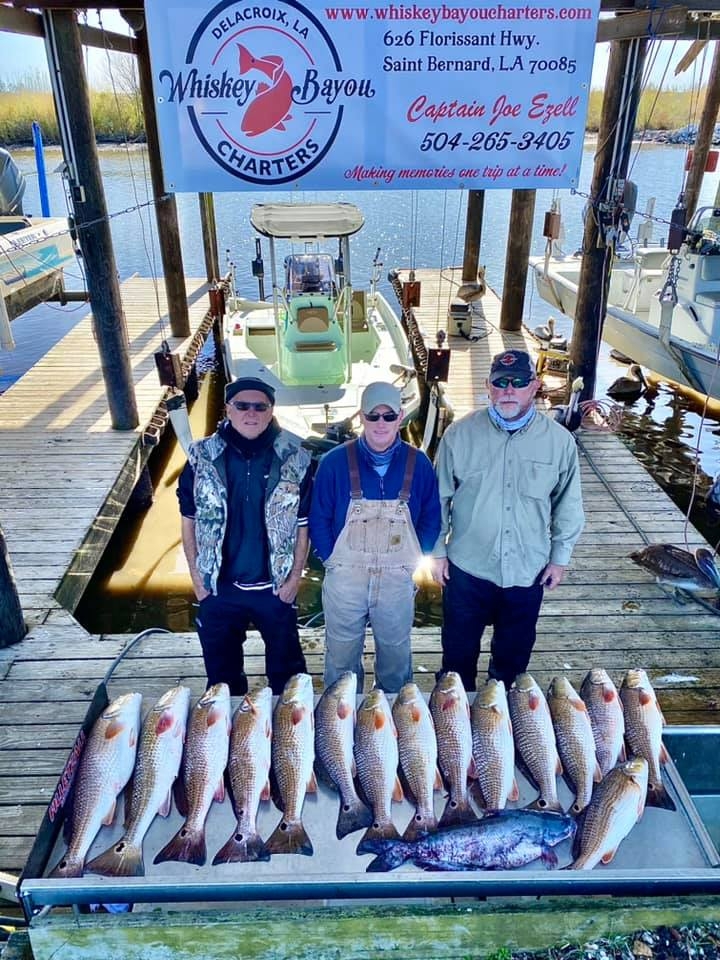 Two Day Fishing Trip in the Marsh Fishing Report January 18, 2021